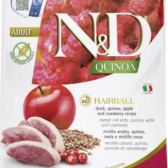 FARMINA N&D QUINOA HAIRBALL 300 GR