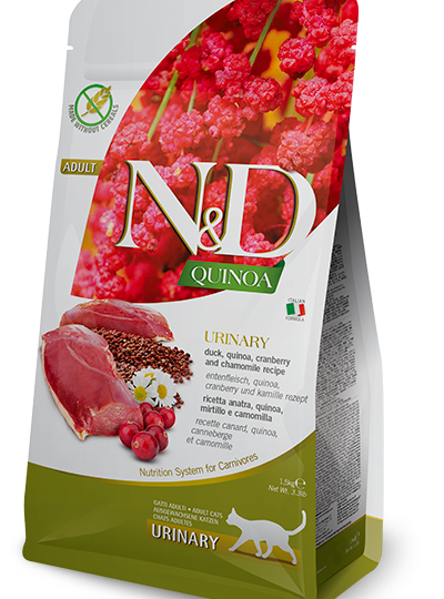 FARMINA N&D QUINOA URINARY DUCK ADULT KG.1,5