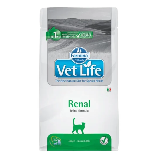 FARMINA VET LIFE NATURAL DIET CAT RENAL GR.400