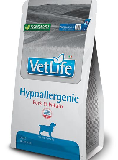 FARMINA VET LIFE NATURAL DIET HYPOALLERGENIC PORK & POTATO 300 GR