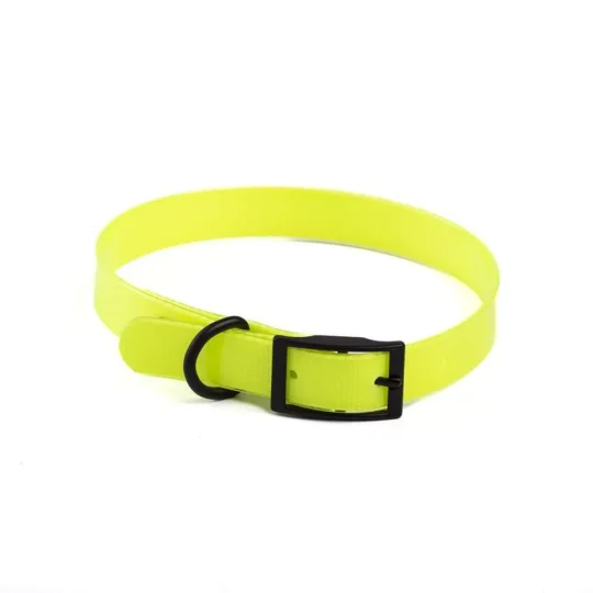 LEOPET COLLARE IN BIOTHENE NEON GIALLO 50X2,0 CM