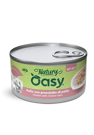 OASY SOFT JELLY POLLO E PROSCIUTTO GR 150