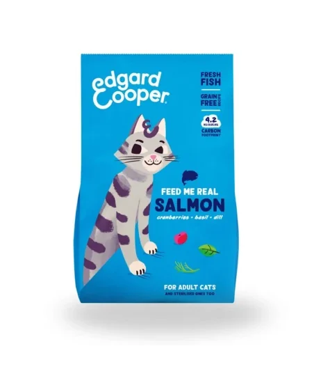 EDGARD & COOPER CROCCANTINI SALMONE CAT ADULT 2KG