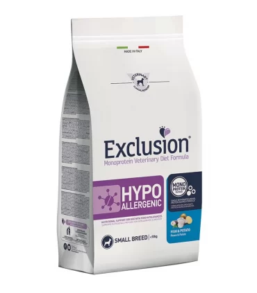 EXCLUSION HYPOALLERGENIC PESCE E PATATE 2 KG