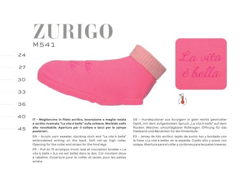 CAMON ZURIGO MAGLIONCINO TG 27