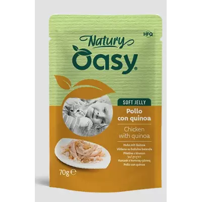 OASY SOFTJELLY POLLO E QUINOA 70 GR