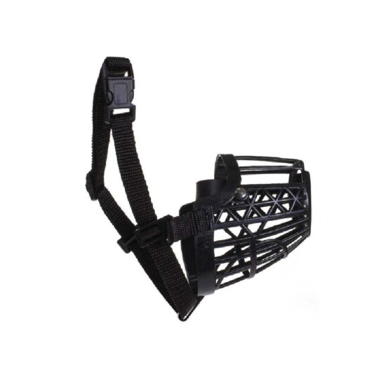 LEOPET MUSERUOLA NERA IN PLASTICA E NYLON L