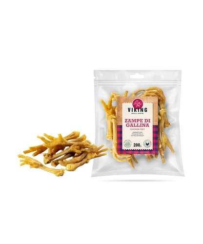 LEOPET VIKING ZAMPE DI GALLINA 200 GR