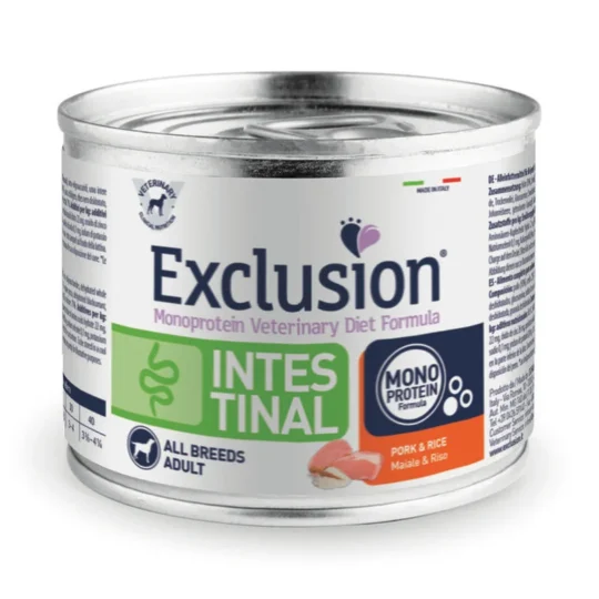 EXCLUSION DIET INTESTINAL MAIALE E RISO 200 GR