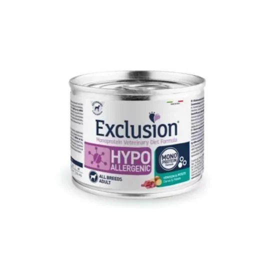 EXCLUSION HYPO ALLERGENIC CERVO PATATE 200 GR UM