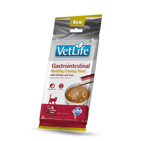 FARMINA VET LIFE CAT GASTRO CREAMY CHICK TUNA 60GR