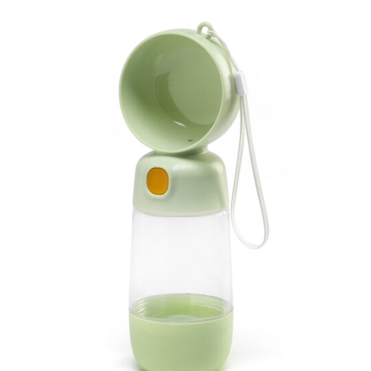 LEOPET BORRACCIA MULTIFUNZIONE HAPPYTRAVEL VERDE CHIARO 400ML