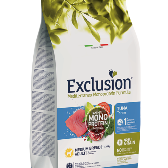 EX ME MONO NOBLE GRAIN ADULT TUNA MEDIUM 12 KG