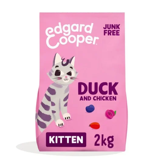 EDGARD & COOPER ANATRA E POLLO KITTEN 2KG
