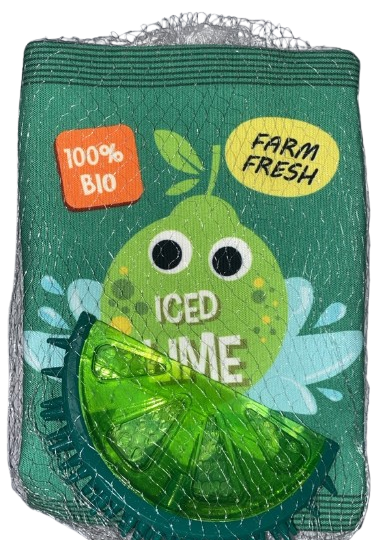 RECORD GIOCO REFRIGERANTE LIME CON SACCHETTO 20CM 102G
