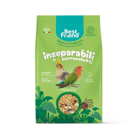 BEST FRIEND MANGIME PER PARROCCHETTI 500 G