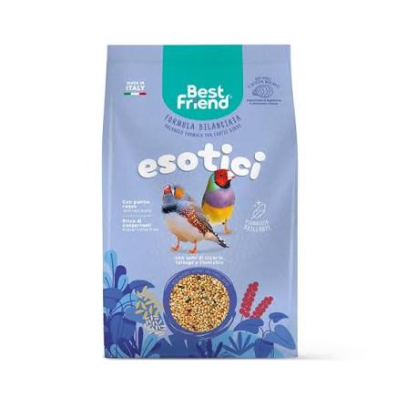 BEST FRIEND MANGIME PER UCCELLI ESOTICI 500 G
