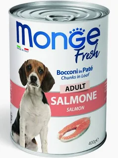 MONGE FRESH ADULT SALMONE gr.400