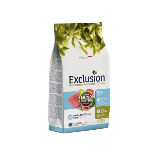 EXCLUSION NOBLE GRAIN PUPPY SMALL TONNO 2KG
