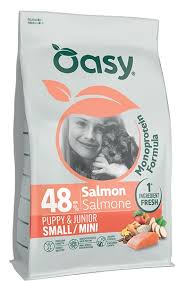 Oasy Monoprotein PUPPY small/mini SALMONE 800g