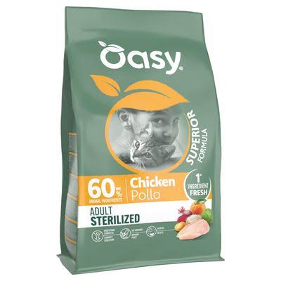 Oasy Dry Cat Superior ADULT STERILIZED POLLO 1,5KG