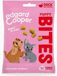 EDGARD & COOPER PUPPY BITES ANATRA SMALL 50GR