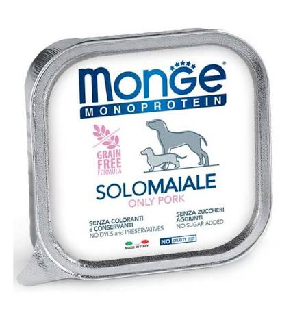 MONGE MONOPROTEICO SOLO MAIALE 150GR