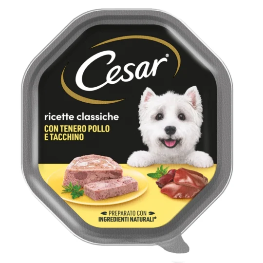 CESAR TENERO POLLO E TACCHINO 150GR