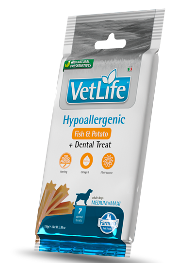 FARMINA TREAT VET LIFE HYPO FISH POTATO ADULT MED/MAX