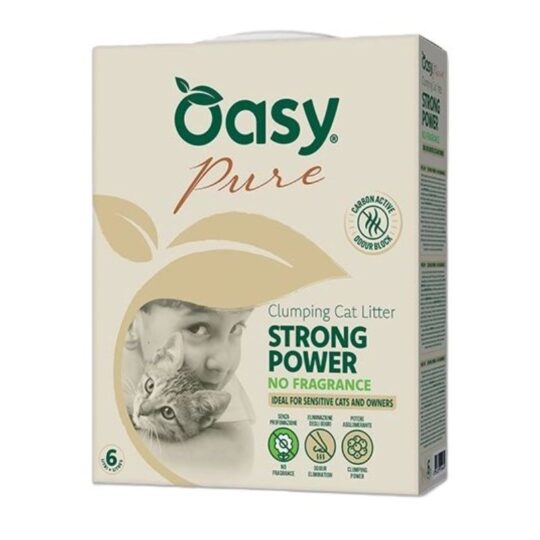 OASY LETTIERA PURE STRONG POWER NO FRAGRANCE 6LT