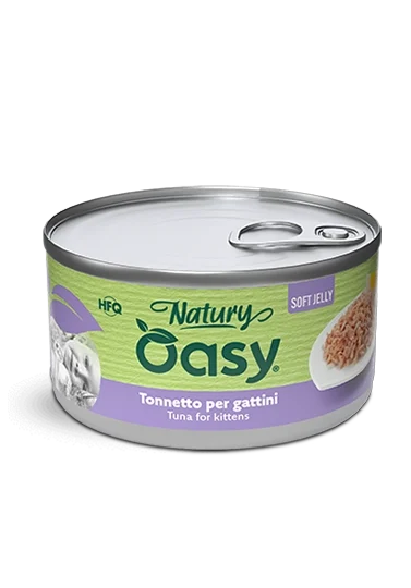 OASY NATURY JELLY TONNETTO PER GATTINI 85GR