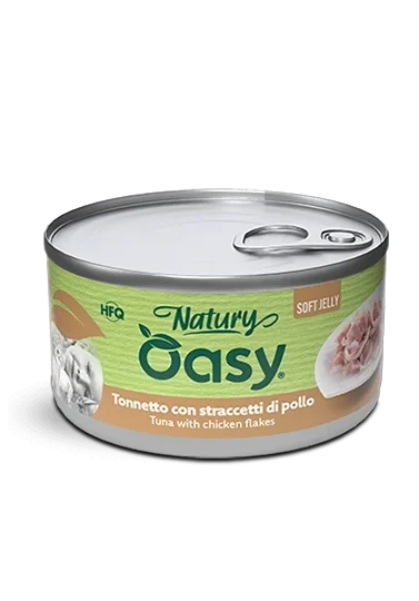 OASY NATURY JELLY TONNETTO CON STRACCETTI DI POLLO 85GR