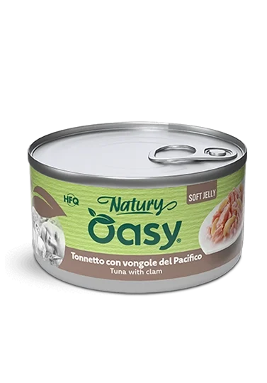 OASY NATURY JELLY TONNETTO CON VONGOLE DEL PACIFICO 85GR