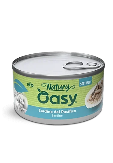 OASY NATURY JELLY SARDINE DEL PACIFICO 85GR