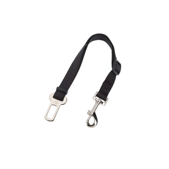 LEOPET GUINZAGLIO UNIVERSALE PER AUTO NERO 38-60X2,0 CM