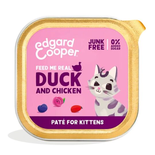 EDGARD & COOPER PATE PER GATTINI CON ANTRA E POLLO 85GR