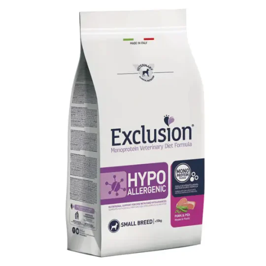 EXCLUSION DIET HYPO MAIALE E PISELLI 7 KG