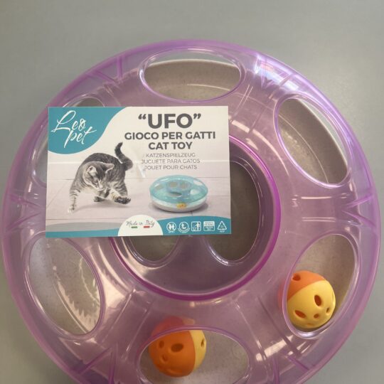 LEOPET GIOCO INTERATTIVO CON DUE PALLINE UFO