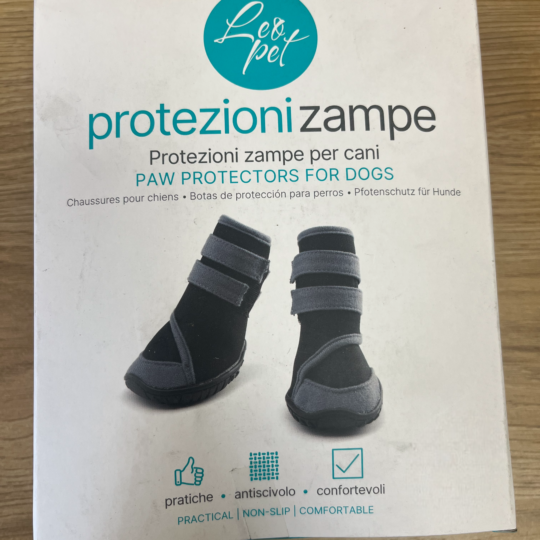 LEOPET PROTEZIONE PER LE ZAMPE GRIGIO XL