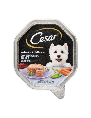 CESAR SELVAGGINA POLLO VERDURE 150GR