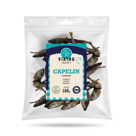 LEOPET VIKING PESCE CAPELIN 100 G