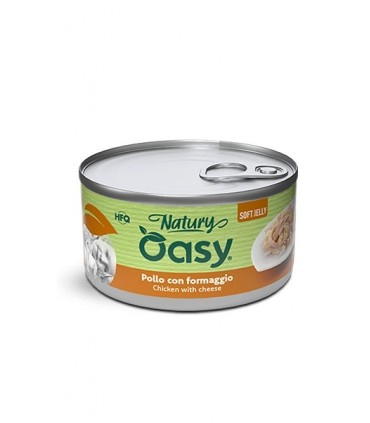 OASY NATURY JELLY POLLO CON FORMAGGIO 85GR