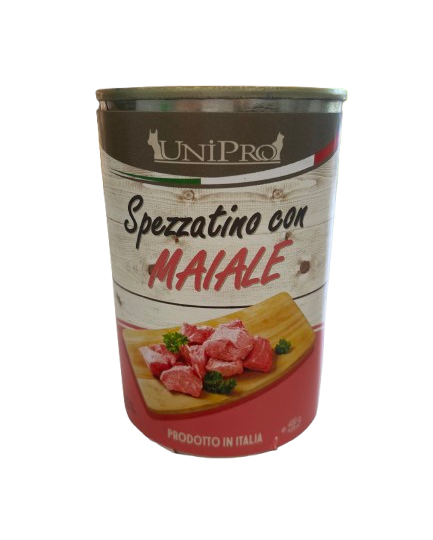 UNIPRO 400GR SPEZZATINO CON MAIALE