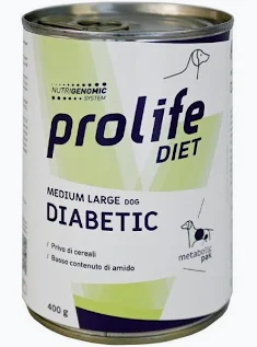 PROLIFE DIET DIABETIC SENSITIVE MEDIUM/LARGE 400GR